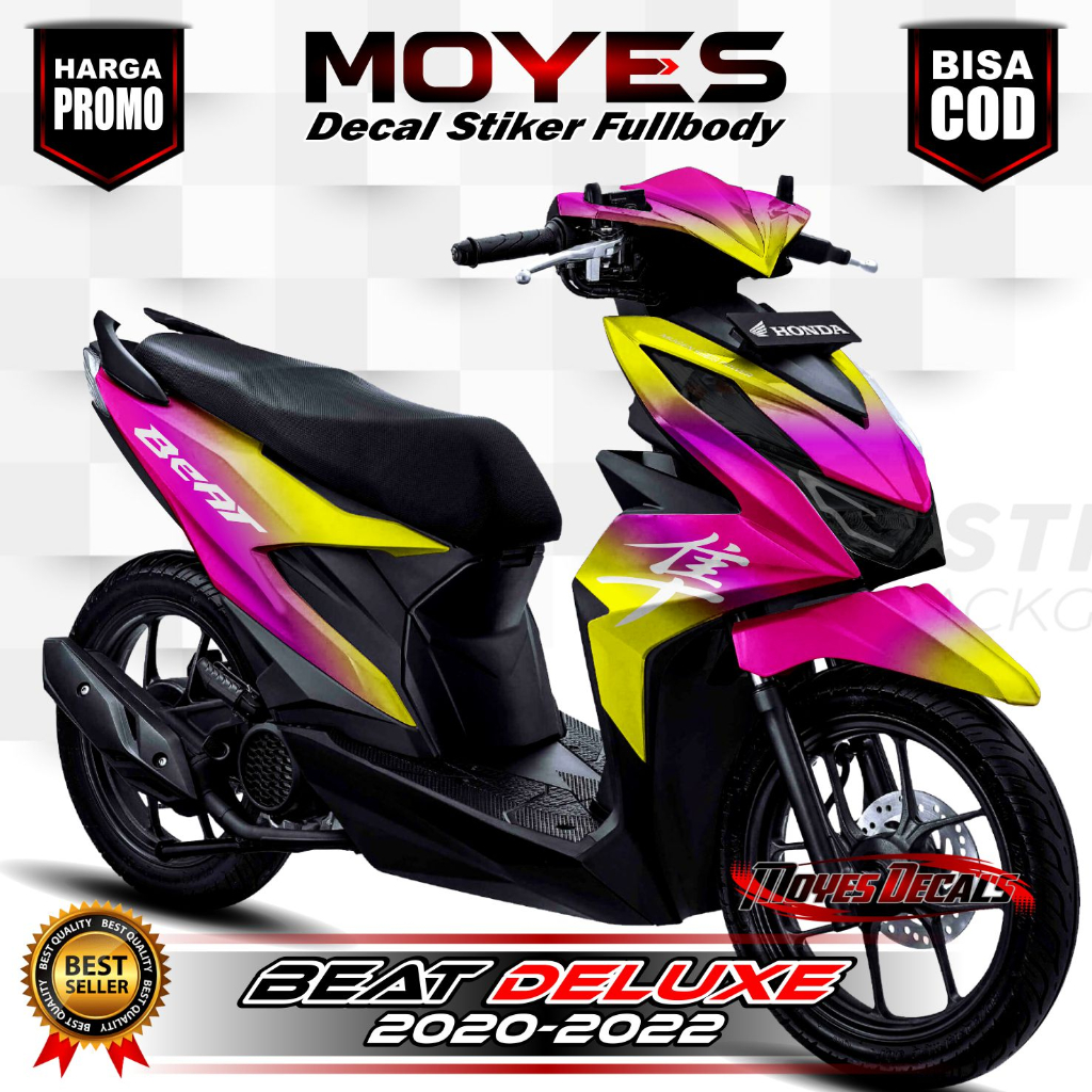 Jual Decal Beat Deluxe Stiker Beat Deluxe