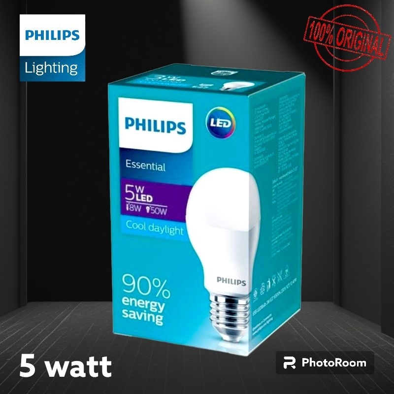 Jual Lampu Philips LED Essensial 5 Watt Shopee Indonesia