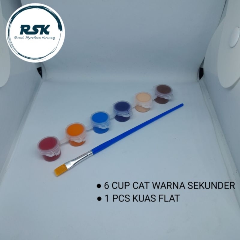 Jual Migunani Cat Acrylic Set Siap Lukis Paket Cat Acrylic Lengkap