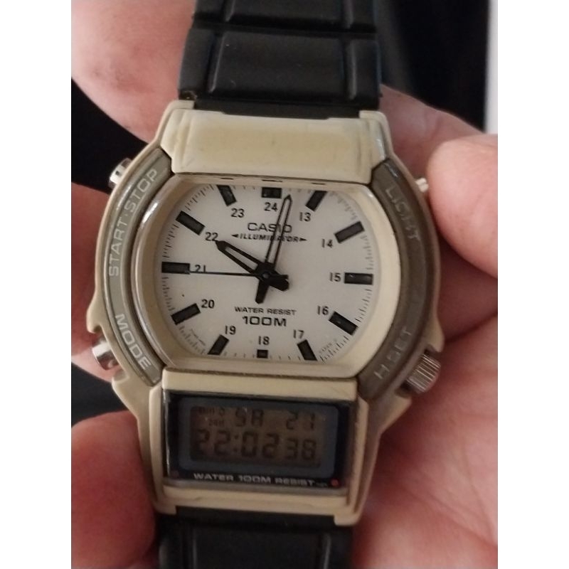 Jual Casio Aw Anadigi Jam Tangan Pria Second Shopee Indonesia