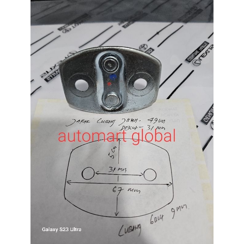 Jual Striker Door Lock L300 Carry Extra Futura T120ss Original Aisin