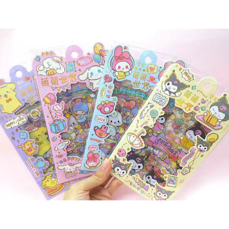 Jual Kkm Sanrio Pack D Stickers Pak Isi Lembar Cutting Sticker