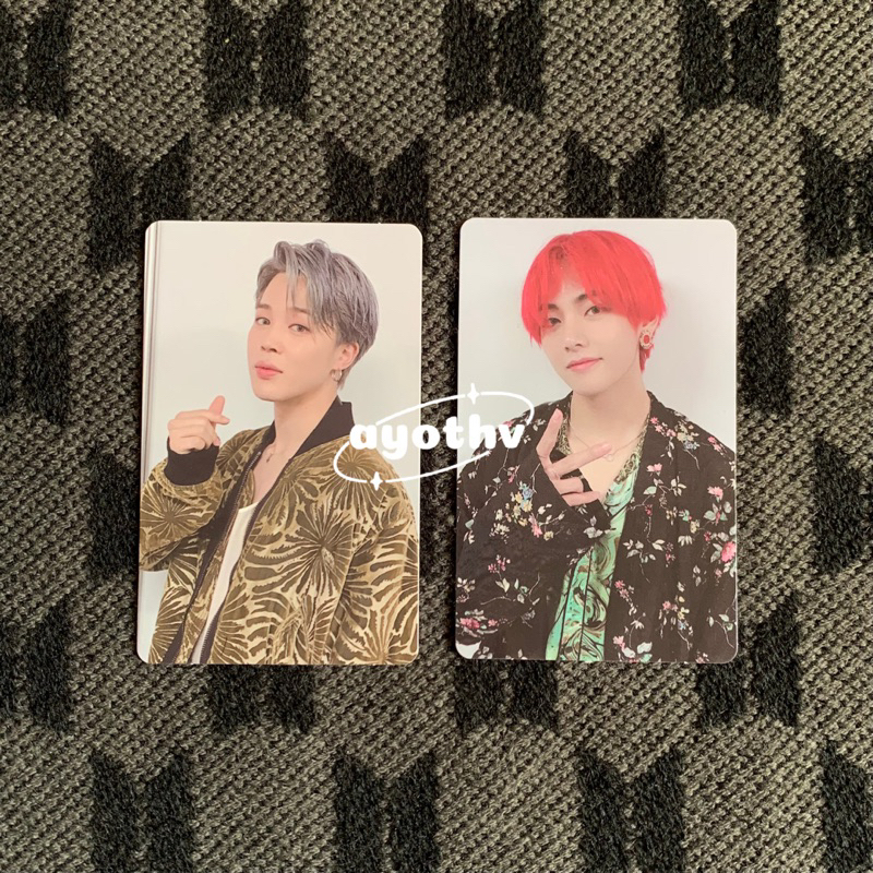 Jual Official Photocard Pc Bts Jimin V Kim Taehyung Memories Of