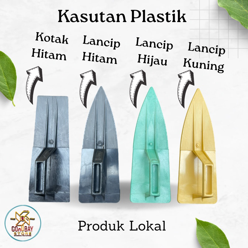 Jual Roskam Acian Kasutan Plastik PVC Bentuk Kotak Dan Lancip Beragam