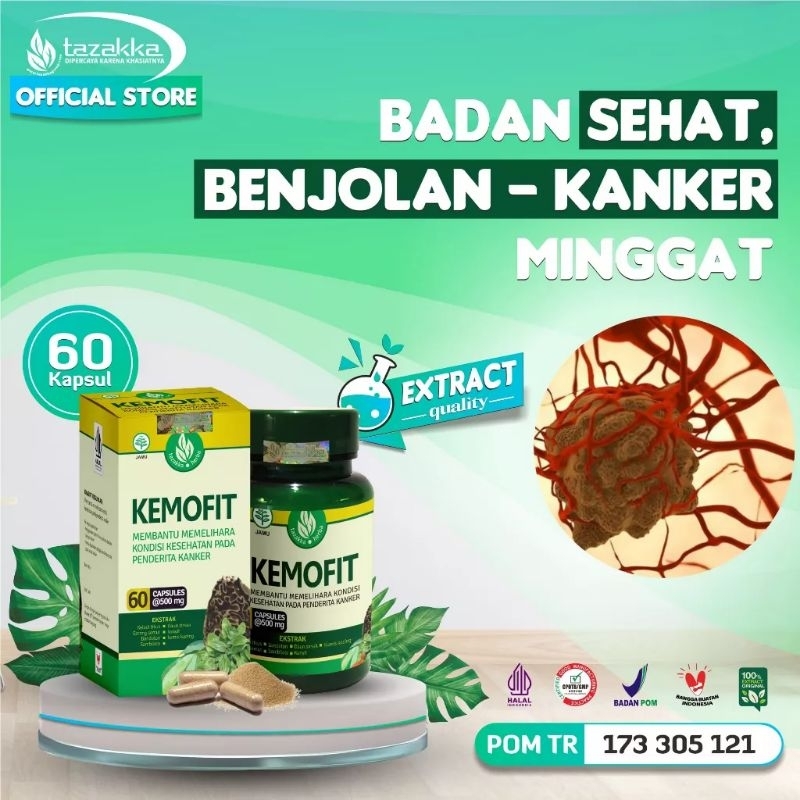 Jual Obat Herbal Kanker Dan Tumor Kapsul Kemofit Solusi Tepat Atasi