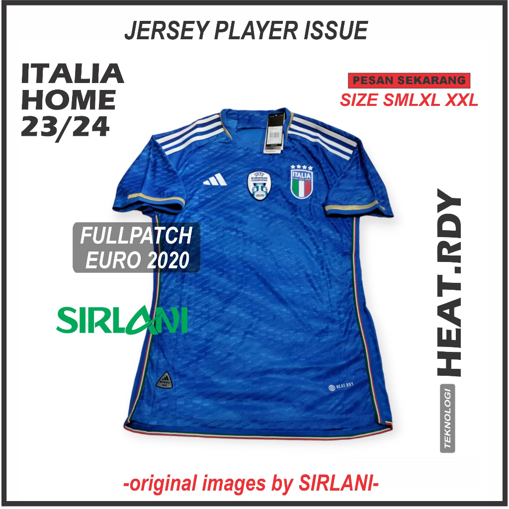 Jual JERSEY ITALIA HOME PLAYER ISSUE NEW 2022 ITALI HOME Pi Shopee