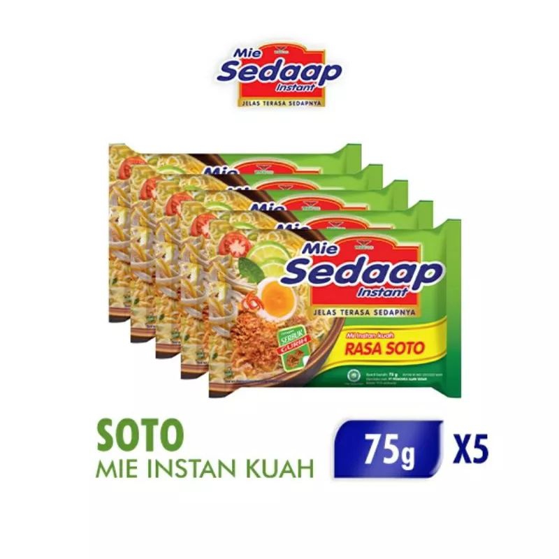 Jual Mie Sedaap Soto Isi Pcs Shopee Indonesia