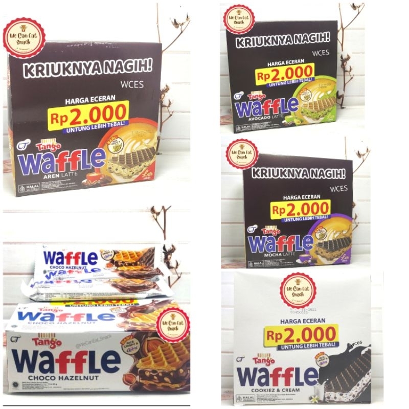 Jual Biskuit Wafer Tango Waffle All Varian 25gr Per Box Isi 12