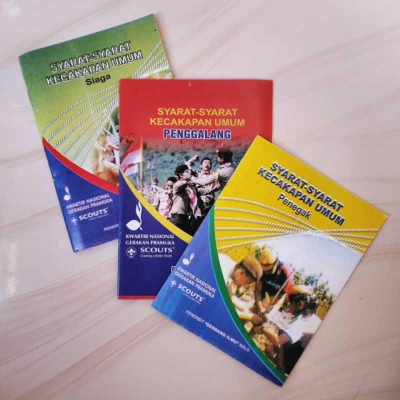 Jual Buku Syarat Kecakapan Umum Pramuka Lengkap Shopee Indonesia