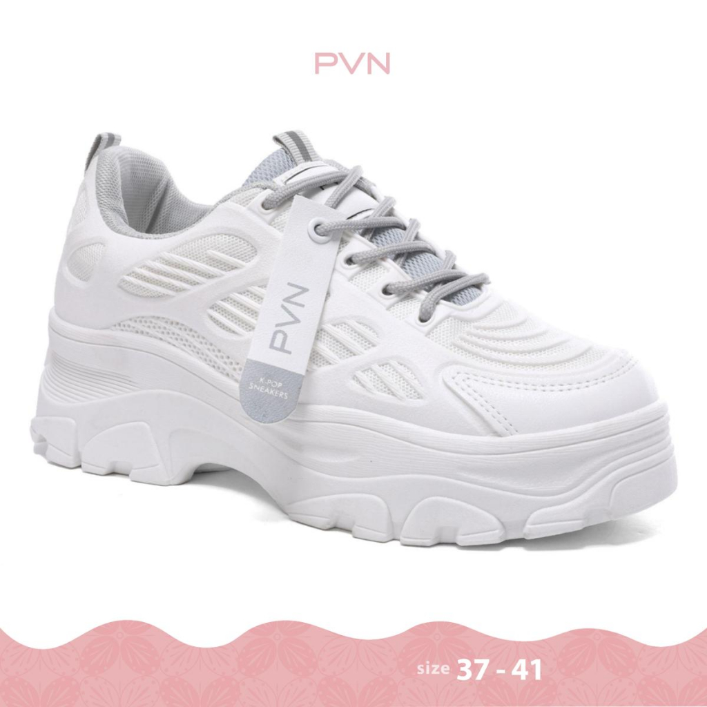 Jual Pvn Rei Sepatu Sneakers Wanita Sport Shoes Grey Shopee Indonesia