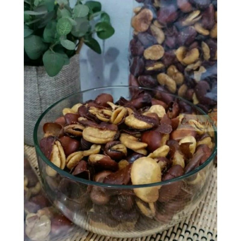 Jual Kacang Koro Kulit Asin Berat Gram Shopee Indonesia