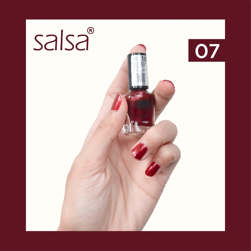 Jual SALSA Nail Polish Mix Nude Glam Kutek Cat Kuku Kutek