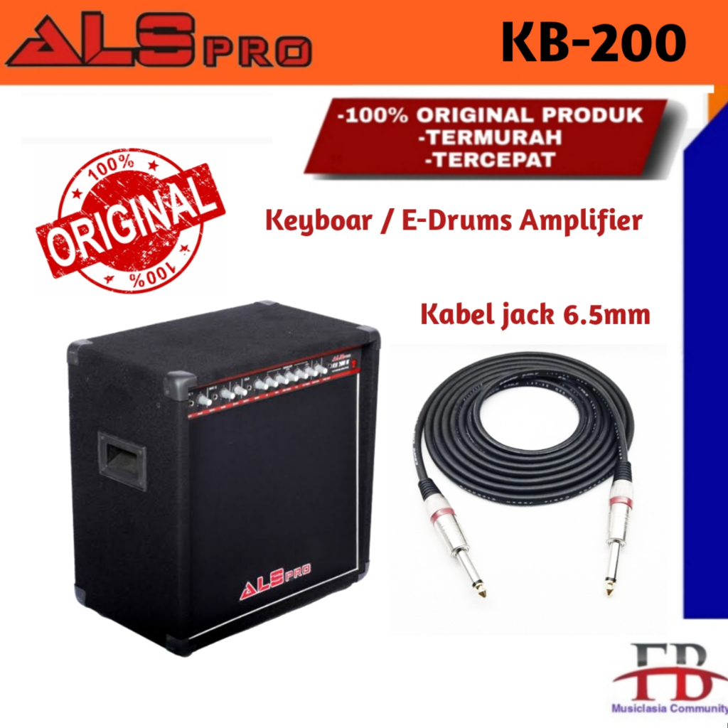 Jual Als Pro Kb N Amplifier Keyboard Drum Elektrik Kb N