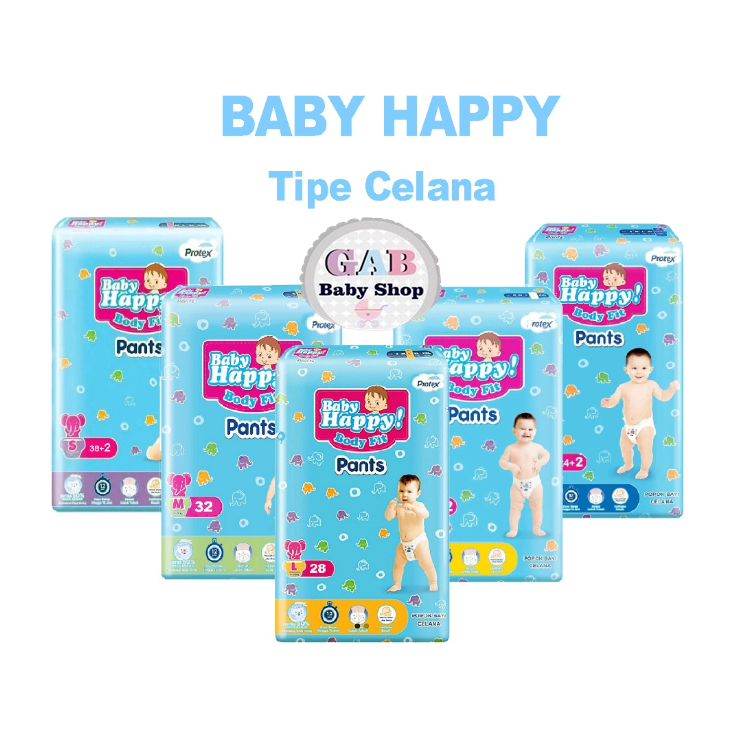 Jual Baby Happy Pants S 38 2 M 32 L 28 XL 26 XXL 24 Popok