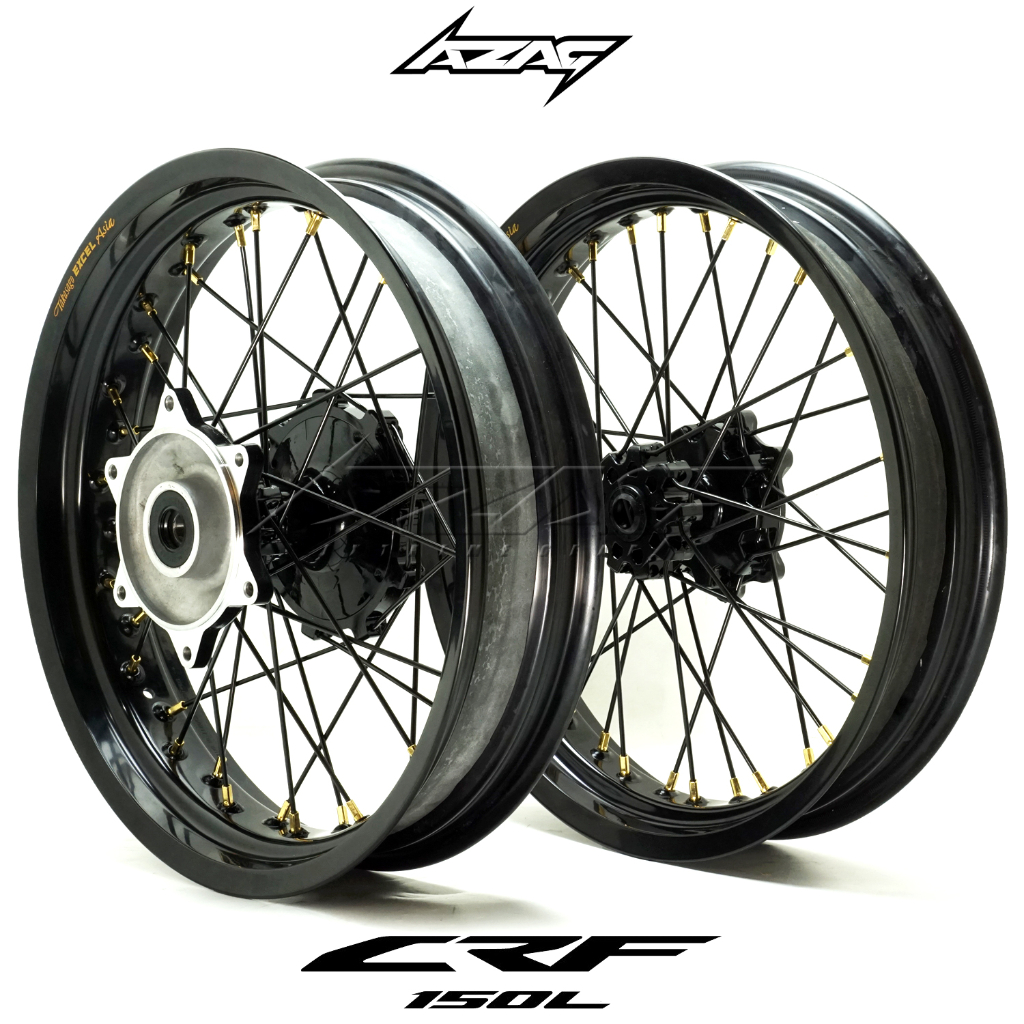 Jual VELG SET CRF150 SUPERMOTO EXCEL TAKASAGO ASIA TROMOL WILWOOD