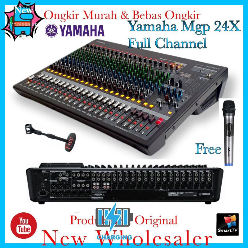 Jual Mixer Mixing Audio Yamaha Mgp X Channel Original Import Mgp