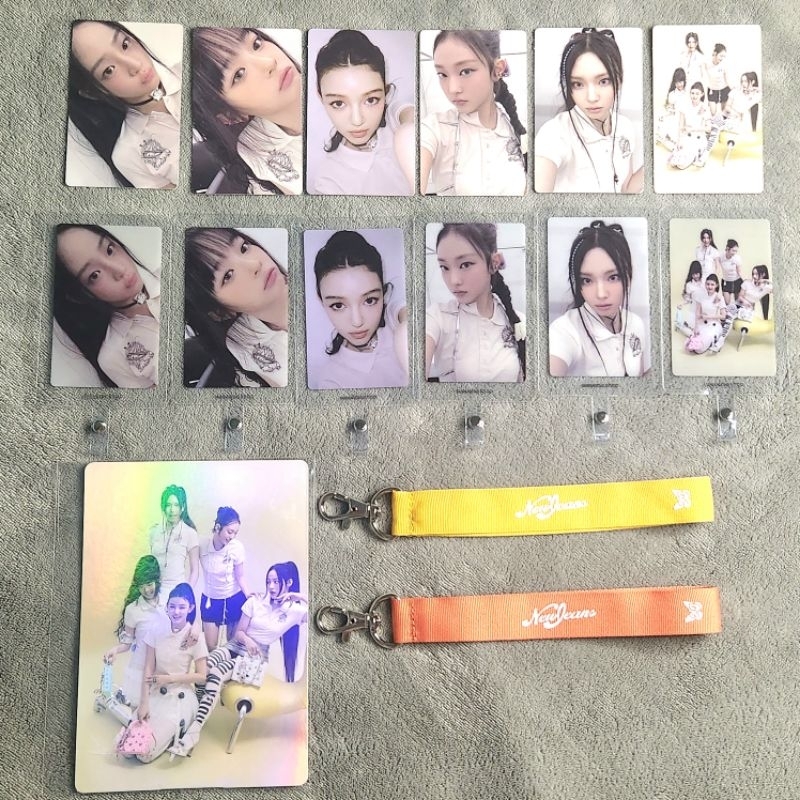 Jual NewJeans Photocard Photo Phone Tab Logo Strap Group