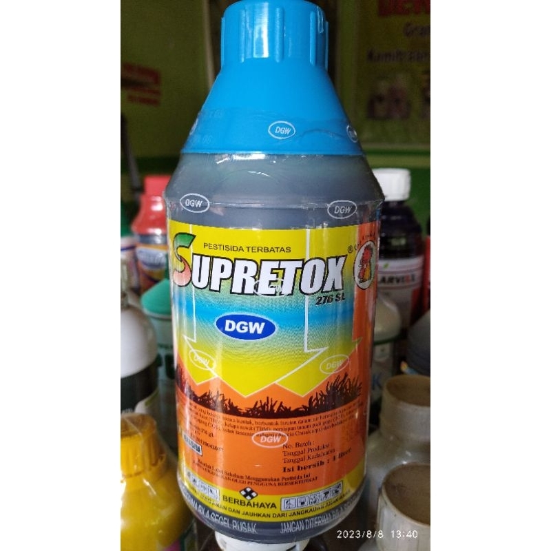 Jual Herbisida Supretox Sl Liter Shopee Indonesia