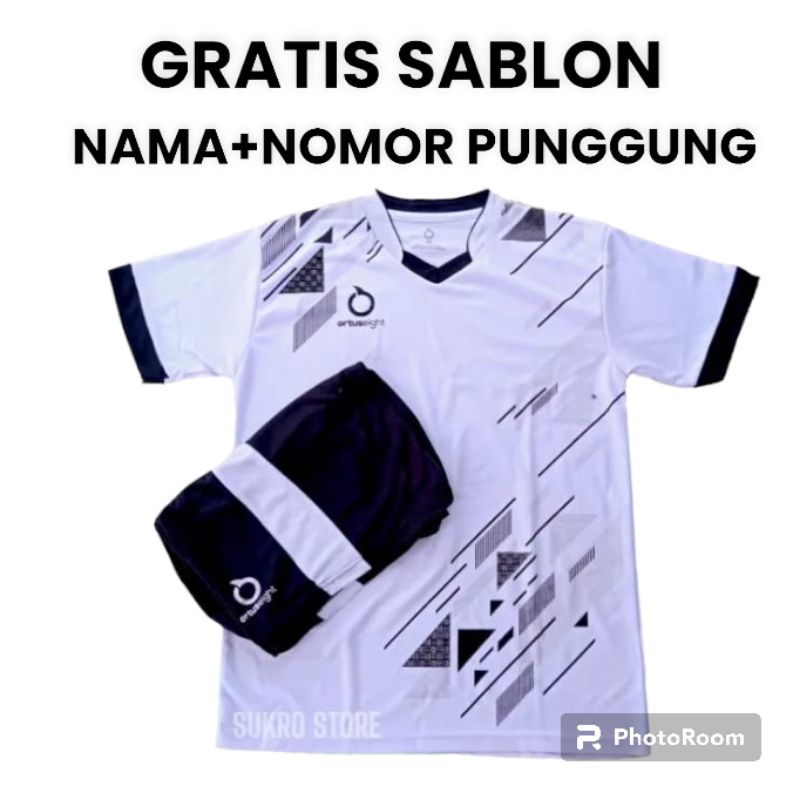 Jual Gratis Sablon Nama Dan Nomor Punggung Baju Olahraga Dewasa Baju