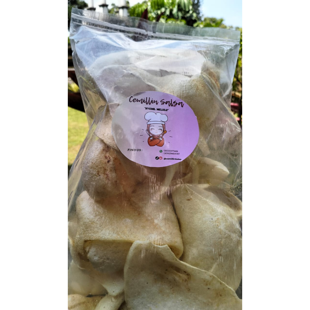 Jual KERUPUK KULIT RAMBAK KERBAU GRAMAN KRUPUK KULIT RAMBAK KERUPUK