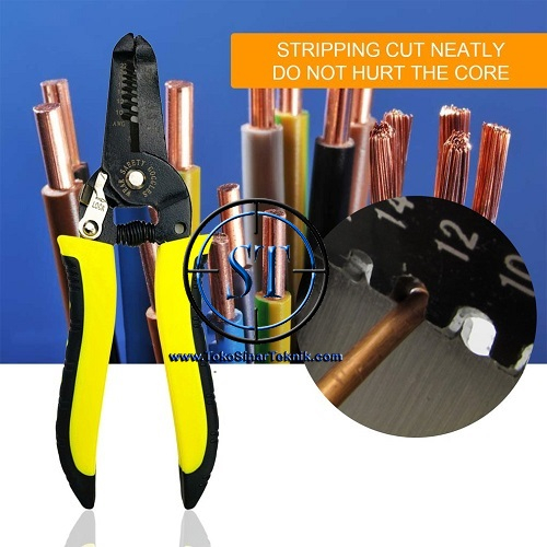 Jual Tang Potong Dan Kupas Kabel Wire Stripper Pengupas Kulit Kabel