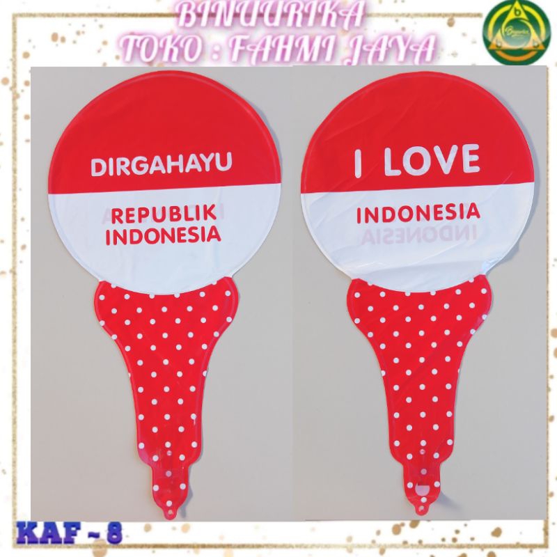 Jual Balon Foil Pentungan Hut Ri Balon Dirgahayu Ri Merah Putih