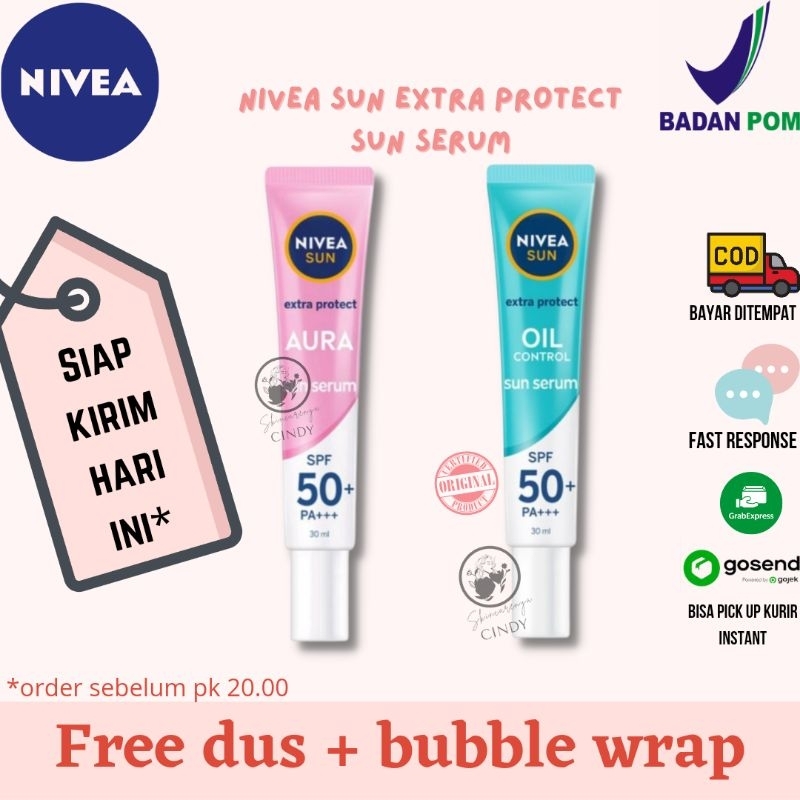 Jual Nivea Sun Extra Protect Oil Control Instant Aura Face Protection