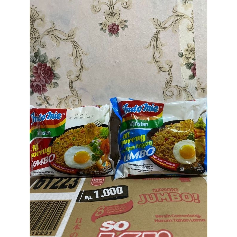 Jual INDOMIE GORENG JUMBO 5pcs Shopee Indonesia