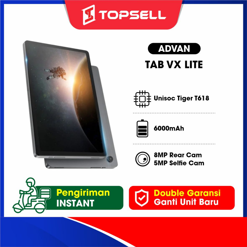 Jual ADVAN TAB VX LITE 10 4 6 128GB Free Flip Case Original Garansi