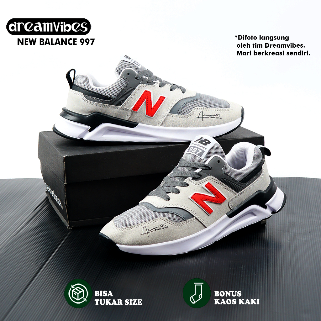 Jual Sepatu Pria Sneakers Nb New Balance Shoes Premium Terlaris