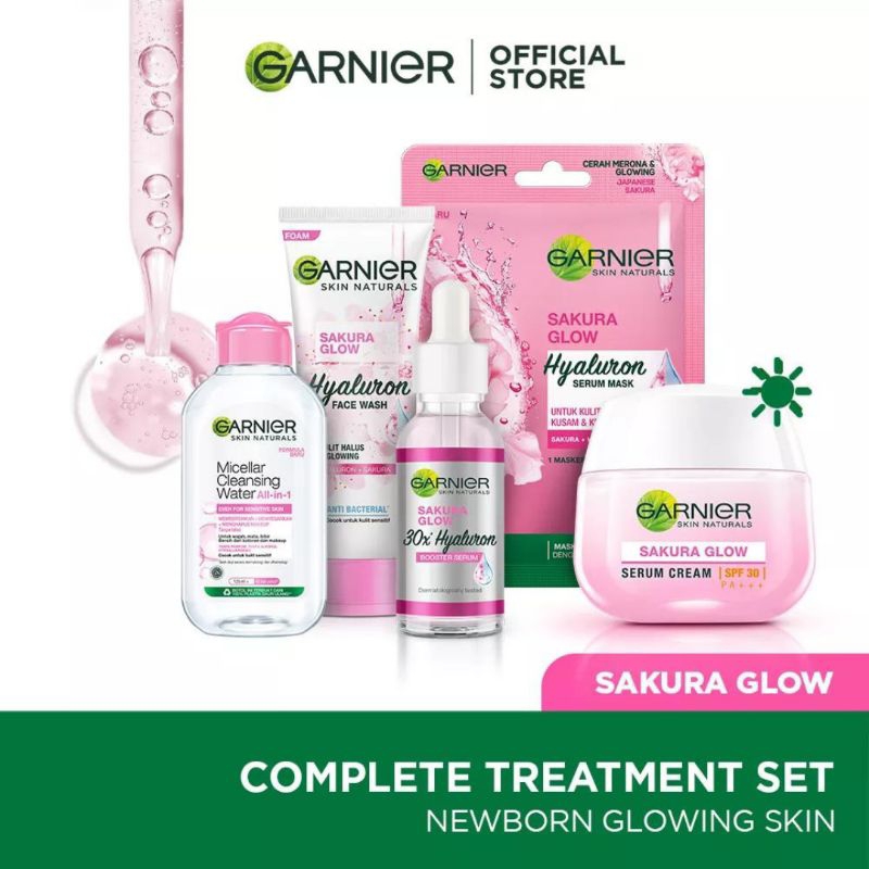 Jual Dnk GARNIER SAKURA WHITE SERIES ALL VARIANT Shopee Indonesia