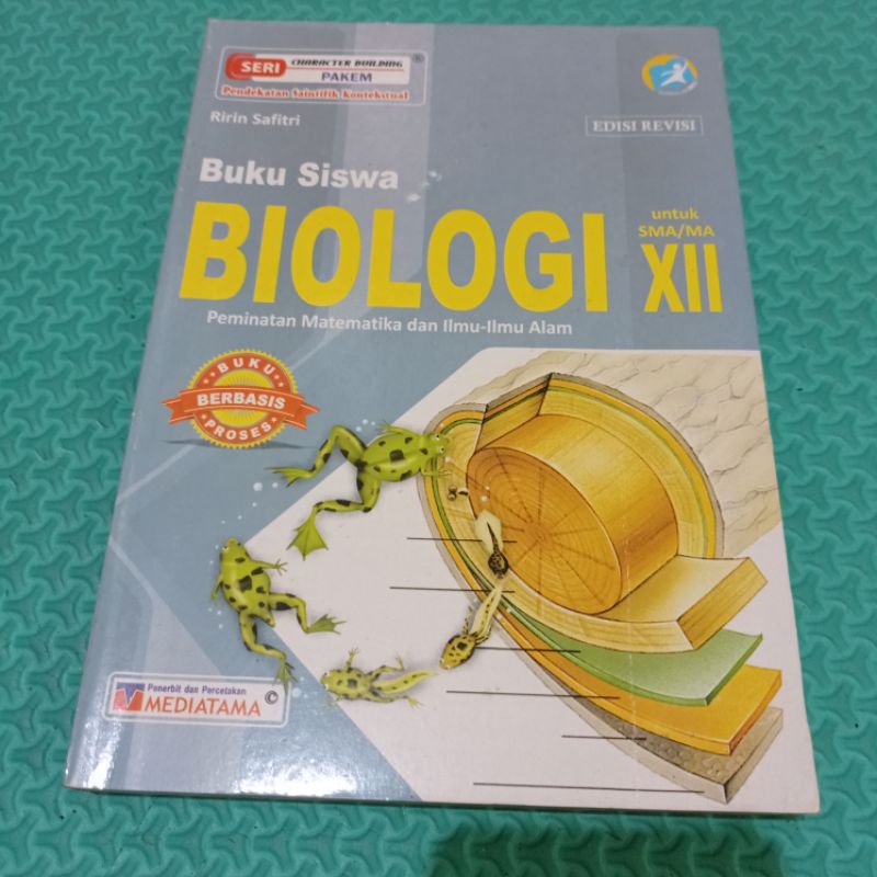 Jual Buku Bekas Kurikulum 2013 Edisi Revisi BUKU SISWA BIOLOGI UNTUK