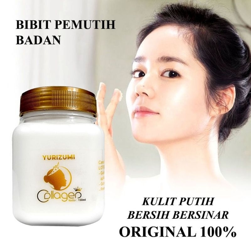 Jual Bibit Collagen Yurizumi Hand Body Lotion Pemutih Kulit Dan Wajah