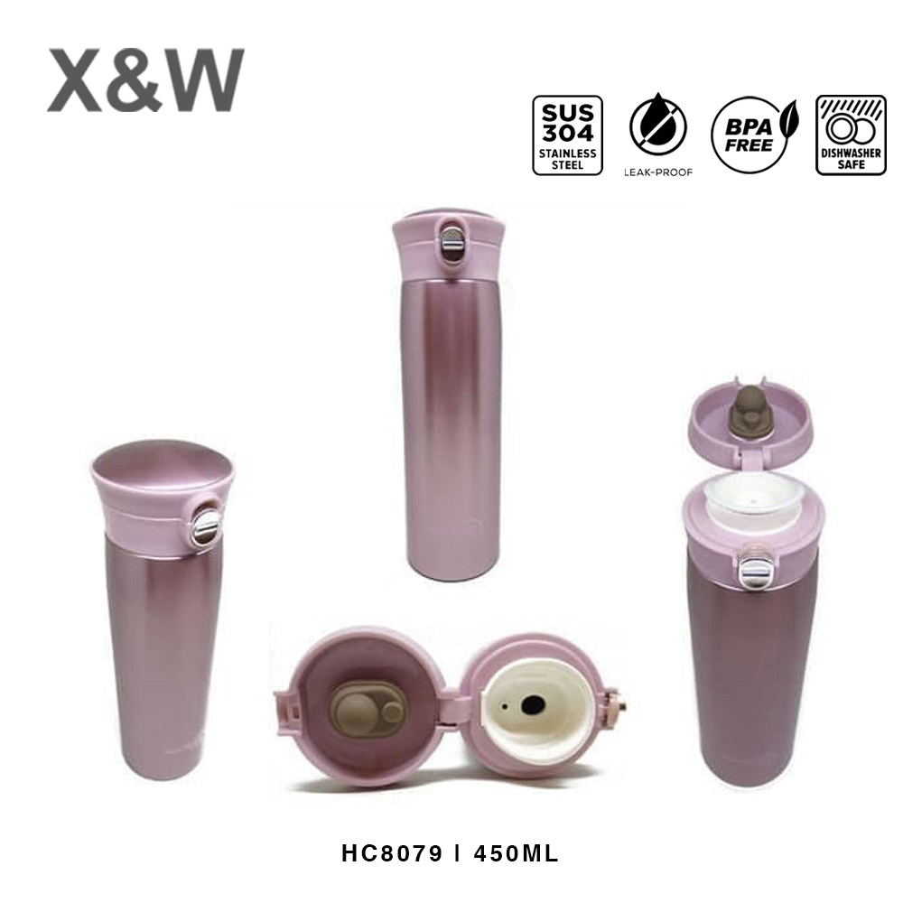 Jual X W Botol Minum Thermos Stainlees Hc Tumbler Tahan Suhu Anti