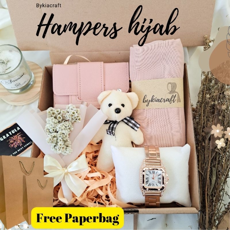 Jual Bykiacraft Hampers Hijab Kado Ulang Tahun Cewek Special Gift