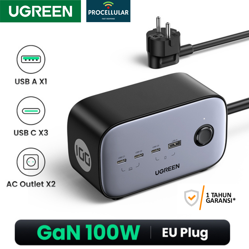 Jual Ugreen Diginest Pro Desktop Charger W Gan Adaptor Power Station