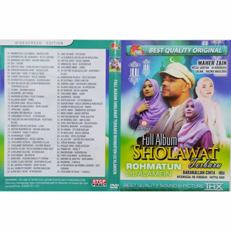 Jual Kaset Mp5 Album Sholawat Campuran Terbaru Ramatul Lilalamein