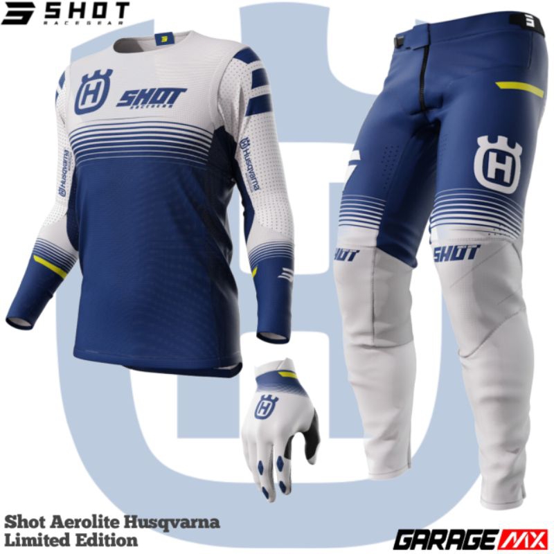 Jual JERSEY SET SHOT AEROLITE HUSQVARNA LIMITED EDITION Shopee Indonesia