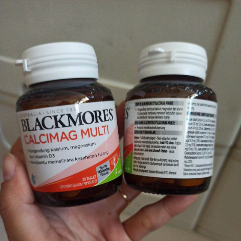 Jual Blackmores Calcimag Multi Tablet Kesehatan Tulang Dewasa Dan