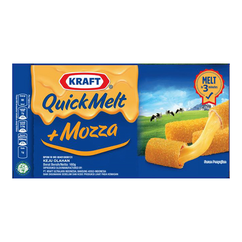 Jual Kraft Keju Quick Melt Mozza Box G Shopee Indonesia