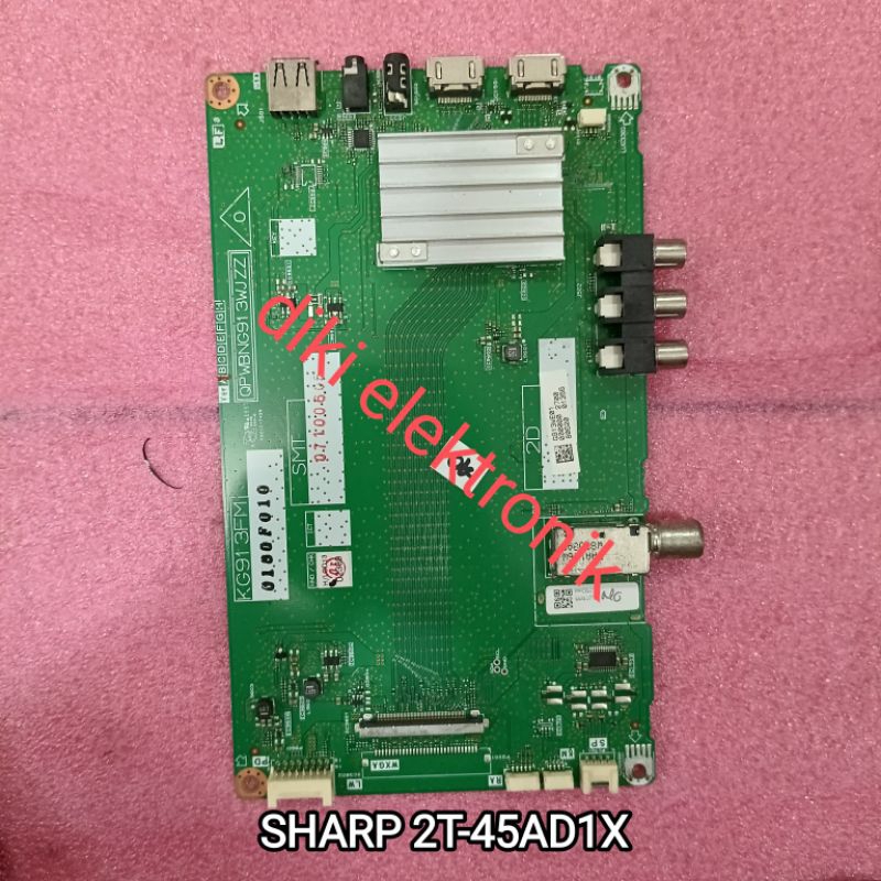 Jual Mesin Tv Sharp T C Ad X Motherboard Mainboard Mobo Mb Tv