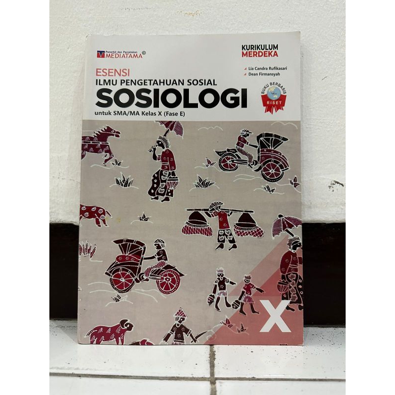 Jual Promo Buku Esensi Ilmu Pengetahuan Sosial Sosiologi Kelas X Fase