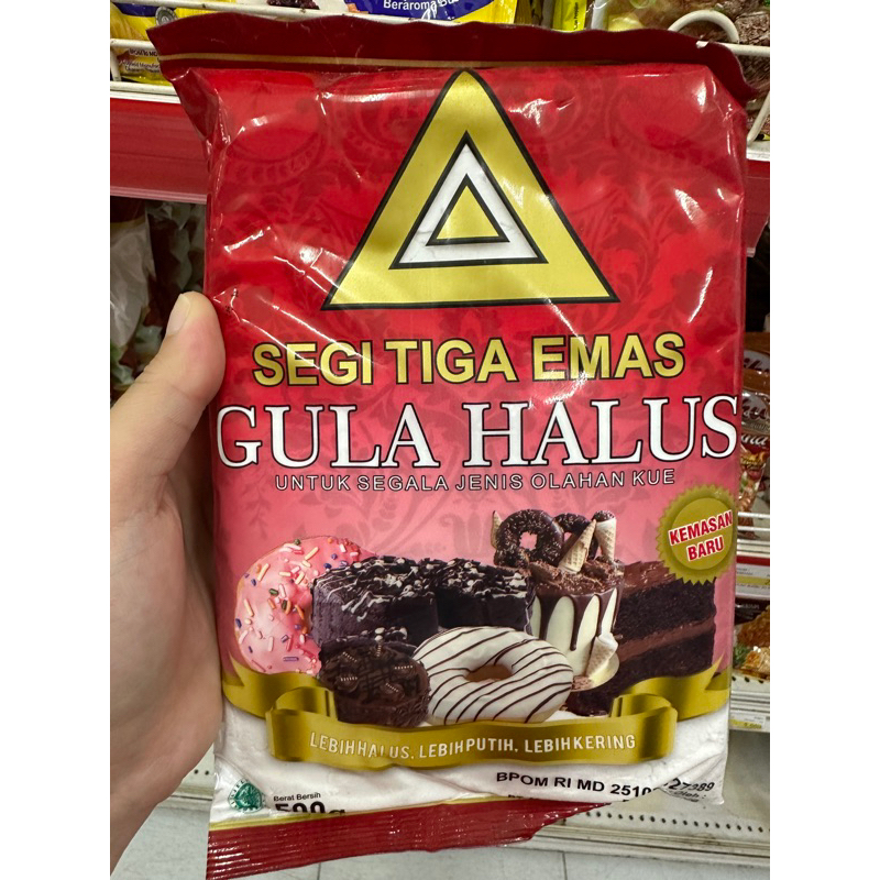 Jual Gula Halus Segitiga Emas Gr Shopee Indonesia