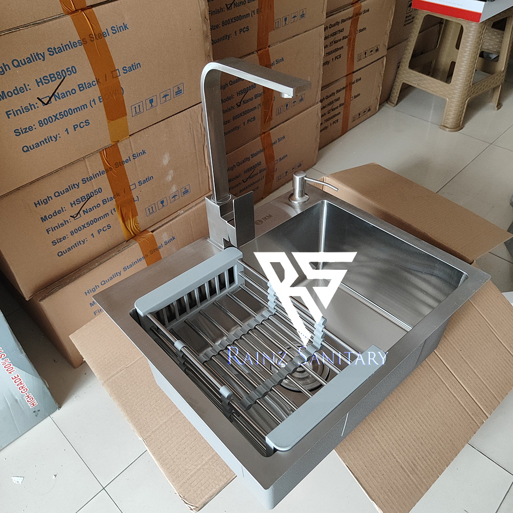 Jual Kitchen Sink Bak Cuci Piring JKM 5243 Stainless Steel SUS304