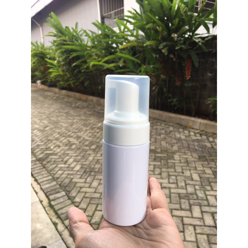 Jual Botol Foam 100ml Botol Foamer Botol Pump White Putih Shopee