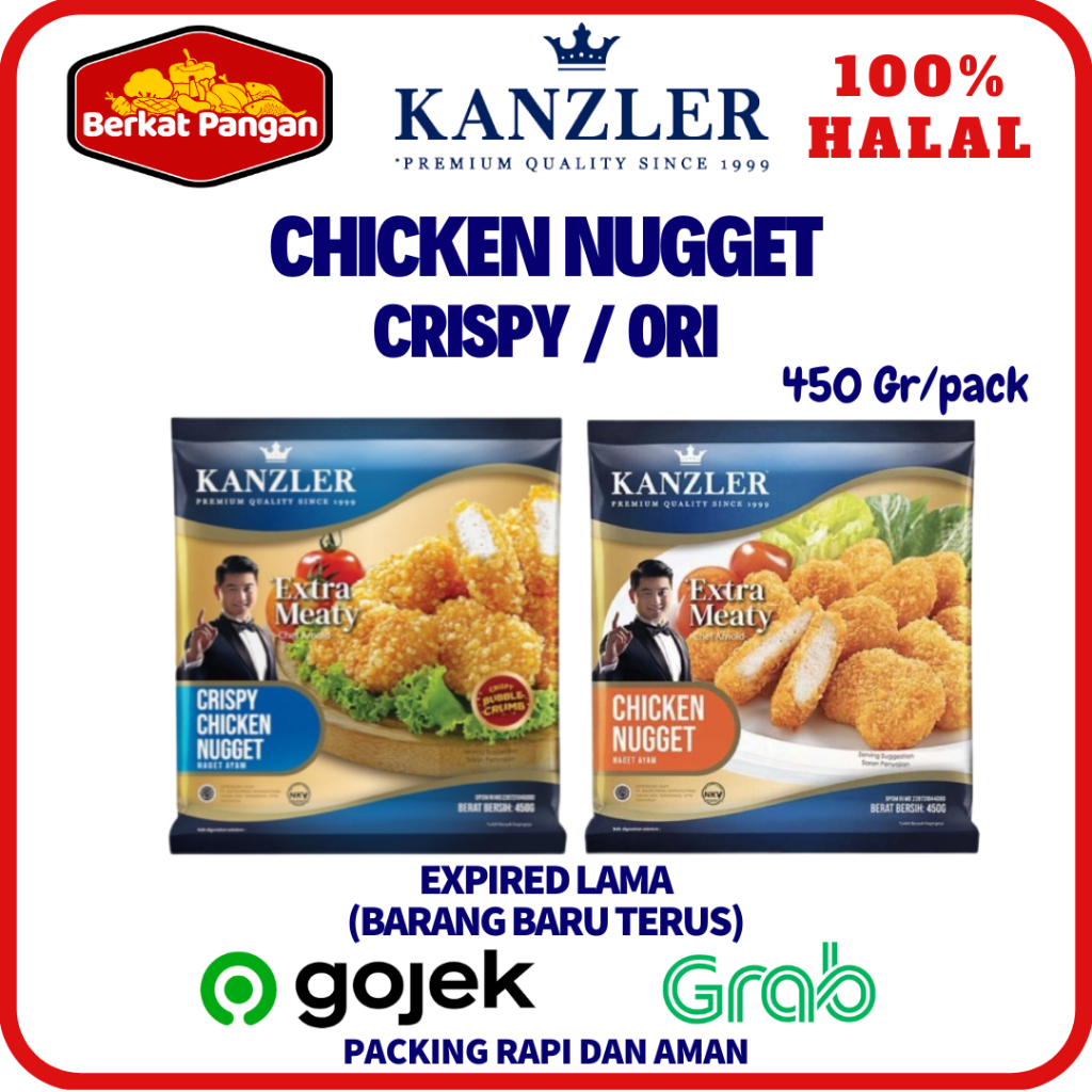 Jual Kanzler Crispy Chicken Nugget Chicken Nugget Original 450gr