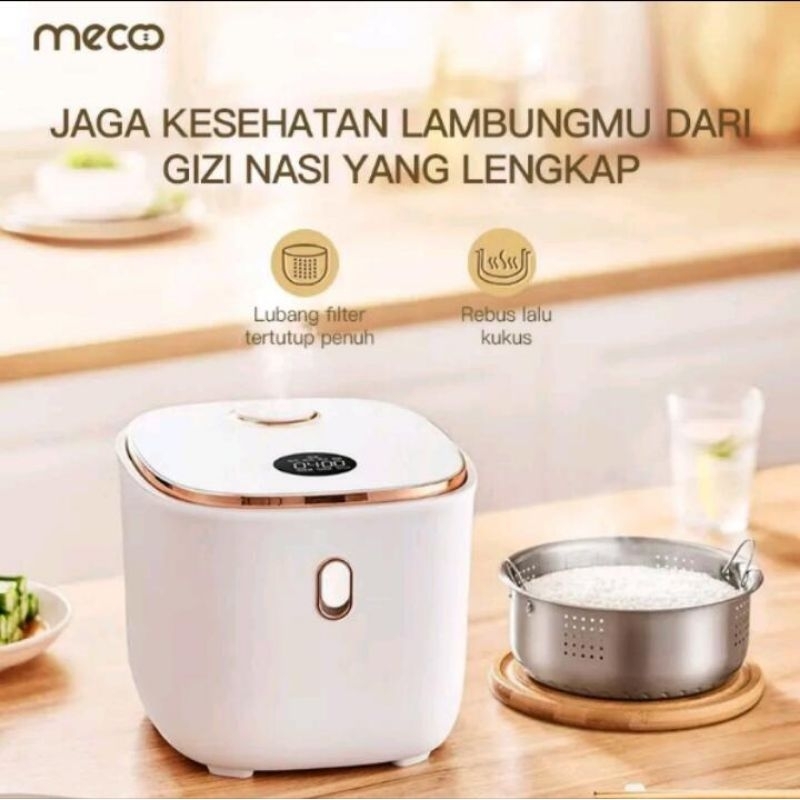 Jual Mecoo Rice Cooker Low Carbo Low Sugar Low Watt L Digital Non