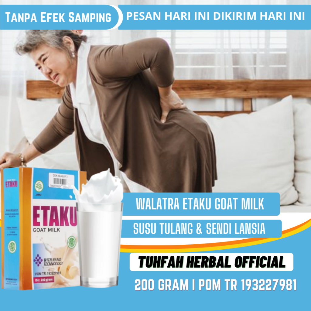 Jual Susu Untuk Tulang Dan Sendi Lansia Pengapuran Tulang Pengapuran