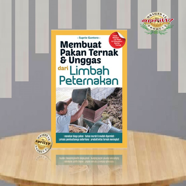 Jual Buku Membuat Pakan Ternak Unggas Dari Limbah Peternakan Shopee