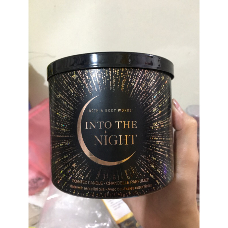 Jual Bath Body Works Bbw Into The Night Candle Lilin 3 Wicks 411g
